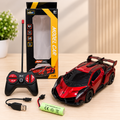 1:24 Remote Control Sports Car with Lights & Rechargeable Battery