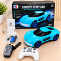 Remote Control Concept Stunt Car with Spray & LED Lights