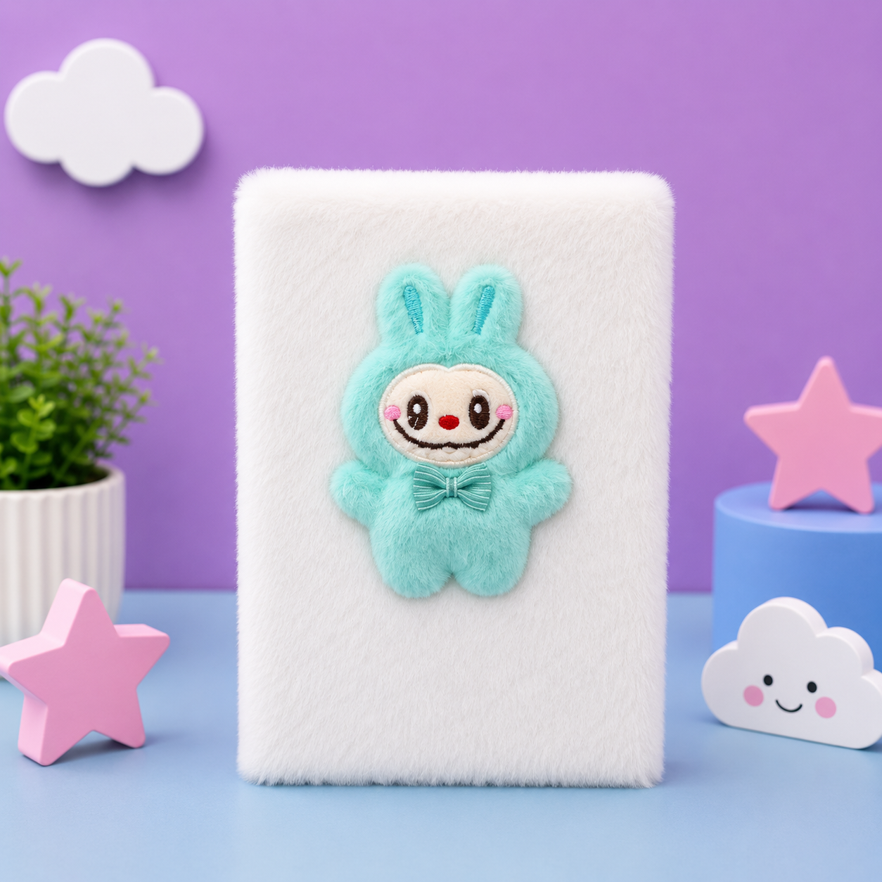 Bunny Plush Notebook