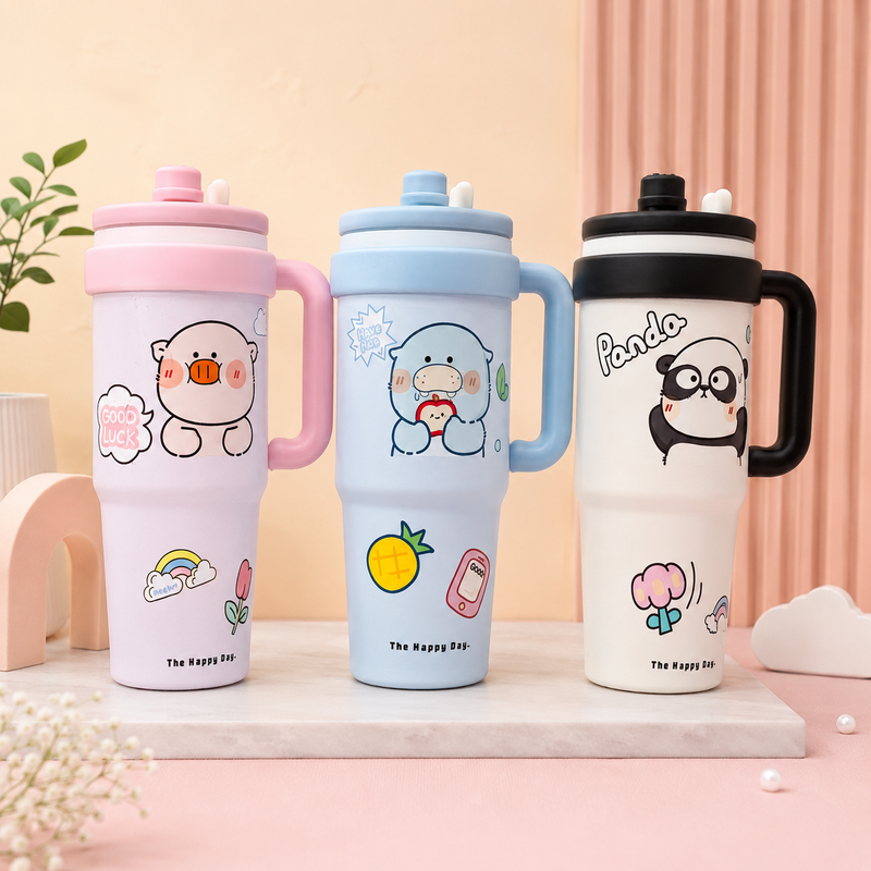 Cute Cartoon Insulated Tumbler
