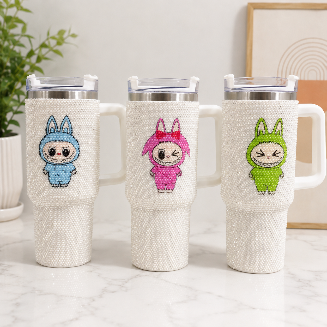 Labubu Pearl Insulated Tumbler
