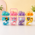 Cartoon Water Bottle with Organizer Case