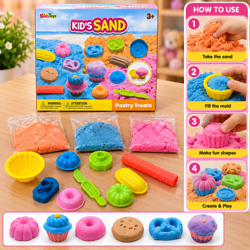 Sand Pastry Treats Play Set