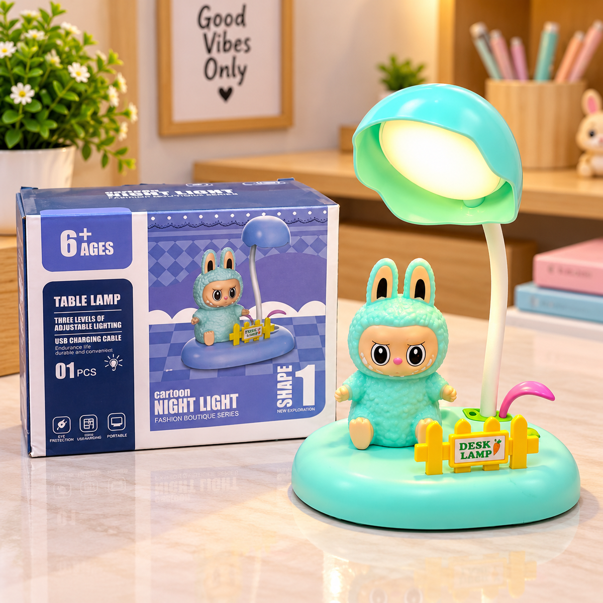 Cartoon Bunny LED Desk Lamp