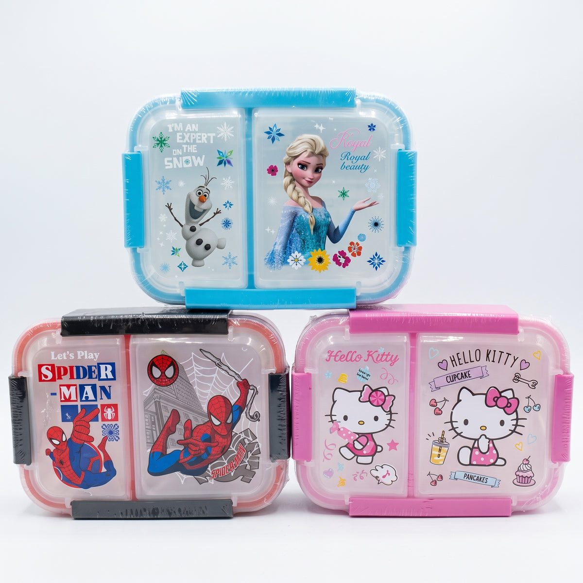 Kids Printed Compartment Lunch Box