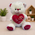 Love Heart Teddy Bear Plush Soft Toy - 25cm