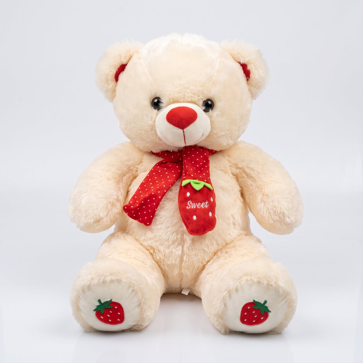 Sweet Strawberry Teddy Bear Plush Soft Toy - 30cm