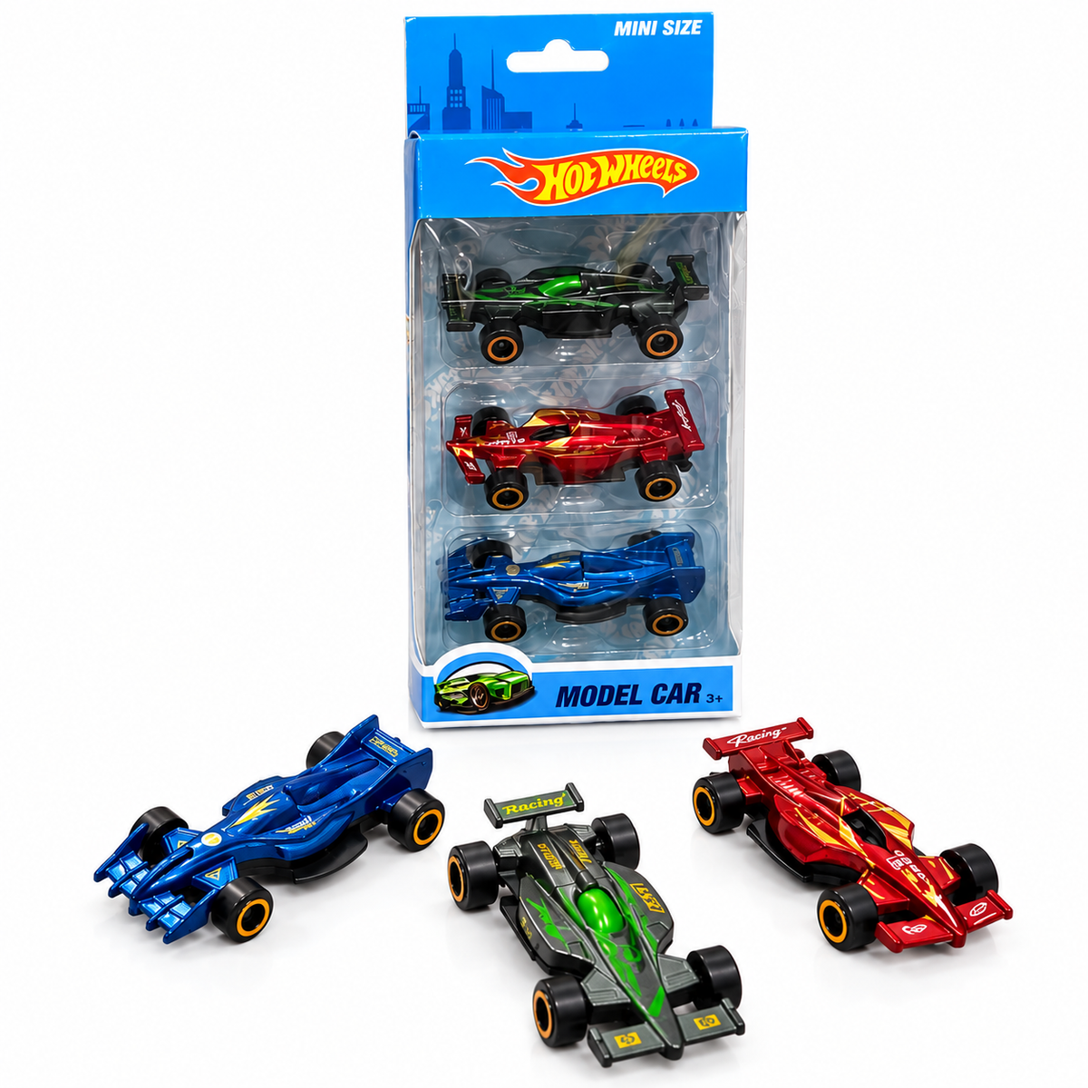 Mini Formula Racing Car Toy Set for Kids