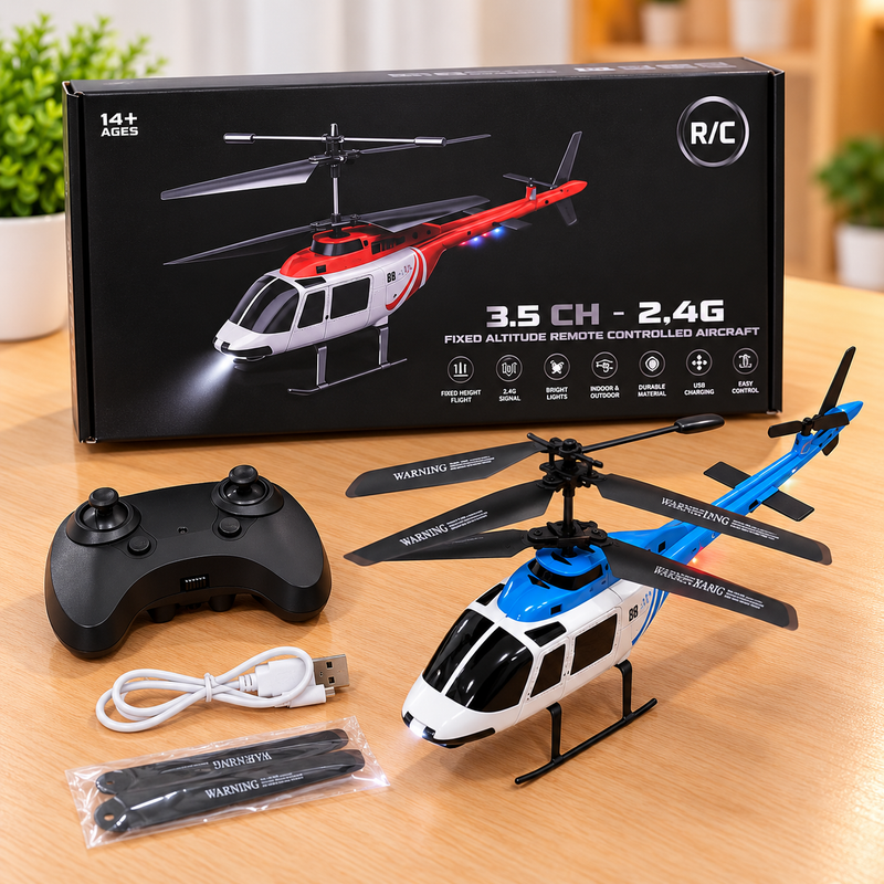 3.5 Channel 2.4GHz Remote Control Helicopter Toy