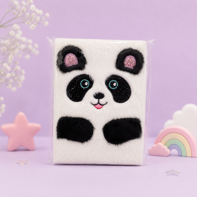 Panda Plush Notebook