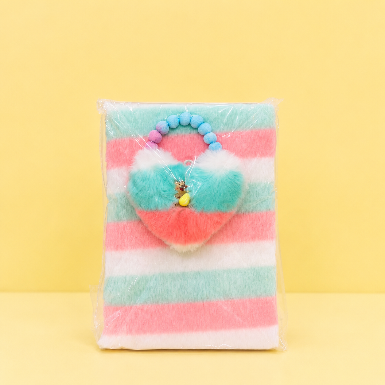 Heart Plush Notebook.